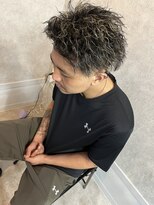 グローブ バーバー(GROVE BARBER)&nbsp;ツイストパーマ　メッシュ　メッシュキャップ　ツイスパ
