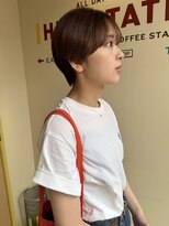 ヒントステーション(HINTSTATION) 〈浅草 半個室〉ハンサムくびれショート髪質改善
