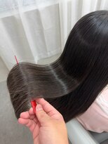 ランプシー 鹿児島中央(Lampsi)&nbsp;ハッシュカットグレージュデザインカラー鹿児島中央