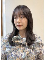ラナ ナカガワ(Lana NAKAGAWA) Beforeも/透明感グレージュ/くびれミディアム