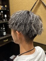 ヒロギンザ 大宮駅前店(HIRO GINZA)&nbsp;ホワイトメッシュ×ツイスパ/大宮/メンズカット/メンズパーマ