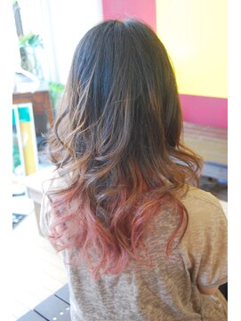 ベル(BELL) ダブルカラーでピンク♪BELL桜新町/用賀