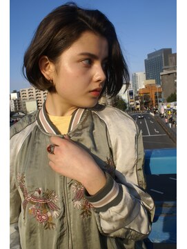 アクト(ACT) 耳かけワンレンボブ