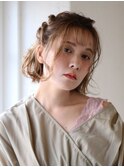 抜け感ゆるふわハーフアップ  20代/30代/40代 