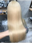 【憧れのホワイトカラー】ホワイティブロンド×ケアブリーチ