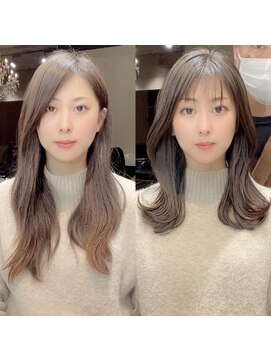 アフロート ギンザ(AFLOAT GINZA) AFLOAT GINZA【仲道 弘泰】前髪作った【before→after】