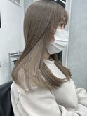 プラチナグレージュ/ホワイトアッシュ/コンサバ/ブリーチなし