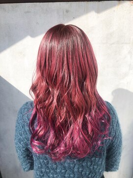 ナゴンスタイル(NAGON STYLE) 成人式カラー×ピンクグラデーション