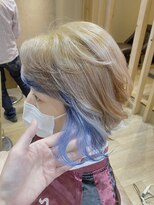 ミリュウ(Milieu)&nbsp;インナーブルーを生かしたプラチナベージュ