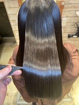アース 菊名店(HAIR&MAKE EARTH) 20代30代40代　髪質改善トリートメント　ナチュラルカラー