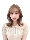 くびれミディココアベージュカカオブラウン透明感20代30代銀座