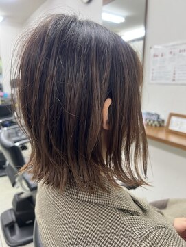 ヘアクリエイト エクセル美容室(Hair Create EXCEL) 外はねボブ