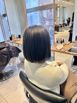 ヘアサロン ガリカ 表参道(hair salon Gallica) 【miko】透明感ブルージュ/寒色カラー/ブリーチなしダブルカラー