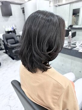 エンディアリング 東銀座(Endearing) ハイライト/マッシュパーマ/束感/波巻き/銀座/東銀座/眉毛