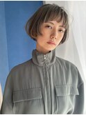 ハイトーングレージュ×ミニボブ【本多身和子】