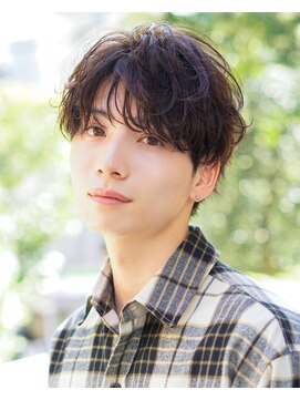 オーシャントーキョー 渋谷神南(OCEAN TOKYO) ツーブロック束感流行人気センターパート