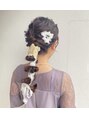 トランクイルグラフ(TRAN9UIL graph)&nbsp;お呼ばれヘアかわいいアレンジ得意です☆