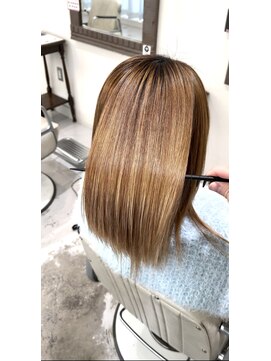 オルガン(Organ) ハイダメージへの縮毛矯正