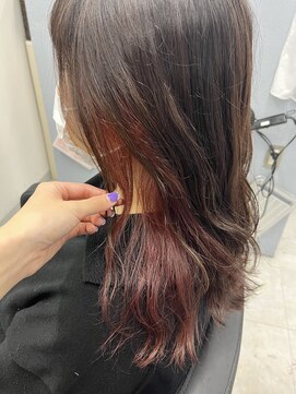 アオアクア バイ グルグル 小岩店(ao akua by GULGUL) 暖色系イヤリングカラー