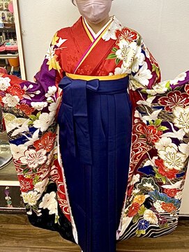 アップスニニー(up's niny) ステキなお着物を可愛く着付け♪『卒業式袴着付け＋ヘアセット』