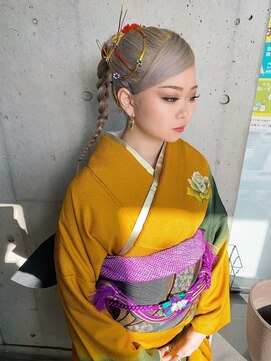 ガルボ ヘアー(garbo hair) 卒業式セット卒業式ヘア高知美容院10代20代