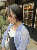 黒髪ミニボブ
