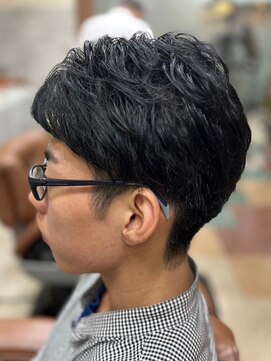 アポロカットステージ 相模大野店 アップバング/ツーブロックマッシュ<理容室>[メンズ/相模大野]