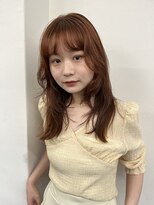 レイヤーカット　ロングレイヤー　フェイスレイヤー