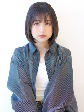 オーロ 宝塚店(ORO) 20代30代40代50代ボブルフネビージュ小顔ワンレンショート