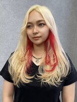 シエンゴールド(CIEN gold)&nbsp;ブロンドカラー/レイヤー／インナーレッド