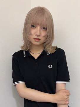 ベル(BEL) 【ハイトーンカラー】ホワイトベージュ