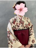 大学生卒業式袴♪