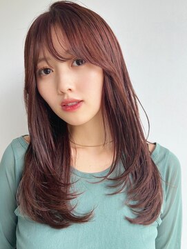 ホォレ 豊中店(fore) オリーブベージュショートミニボブグレージュブリーチレイヤー