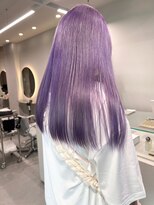 ソル ジングウマエ(SOL JINGUMAE)&nbsp;ラベンダーカラーブルーカラーパープルカラー顔周りレイヤー韓国