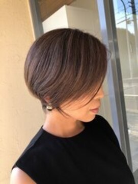 サンタフェ 柳津店(Santa'Fe) Santa'Fe式脱白髪染め白髪ぼかしカラー[ビフォーアフター]