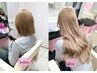 【ダブルカラー】＋【シールエクステ100本までつけ放題】　￥32000　大阪