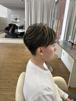 コワファースト 別府&nbsp;10代20代　メンズハイライトショート　別府/大分