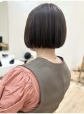 Say.ショートボブブルーカラー縮毛矯正ミニボブ黒髪表参道青山
