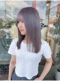 ラベンダーグレー×髪質改善トリートメント