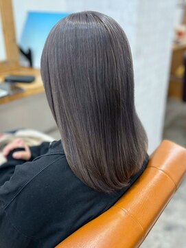 リコ 池袋東口店(Liko) 【Liko 池袋東口店】シアーグレージュ ブリーチ 透明感カラー