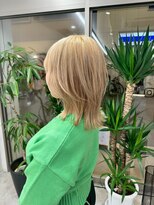 セイル(Sail) くびれヘアシルバーグラデーションカラー