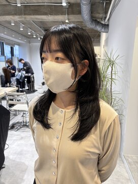 ローレンジウ(LOREN JU) くびれヘア/学割U24/レイヤーカット/オージュア/ダブルカラー