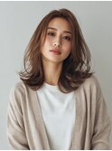 クラゲヘアー/小顔/ココアベージュ/オリーブグレー/水戸米沢