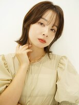 ニューヨークニューヨーク イオン高の原店(NYNY) 顔まわりレイヤー/切りっぱなしボブ