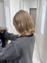 ルシティ(Le City)&nbsp;honey beige【髪質改善/ブリーチ/ダブルカラー/ベージュ】