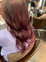 アトリエファゴ ハナミズキ店&nbsp;【Chikano】2色ハイライト/ピンク・バイオレット