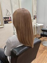 ヘアプレイスソル (HAIR PLACE SoL)&nbsp;ブリーチカラー/ブラウンベージュ/透明感カラー