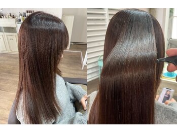 ヘアーサロンエス(Hair salon S)の写真/素髪から、きれいにまとまる。癖毛やうねりを自然に整え、あなたの魅力を引き出します!