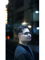 ワイズチョップガレージ(Y's CHOP GARAGE)&nbsp;外国人風バーストフェード