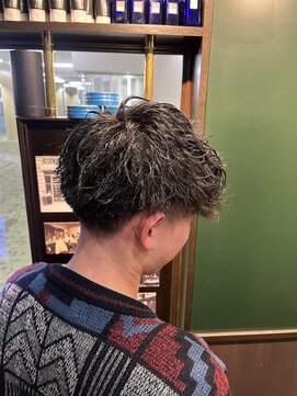 ヒロギンザ 難波店(HIRO GINZA) ツイストスパイラルパーマ×マッシュ